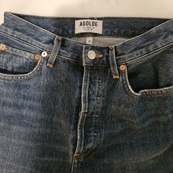 AGOLDE Riley High-Rise Slim Straight - Picture 8 of 10